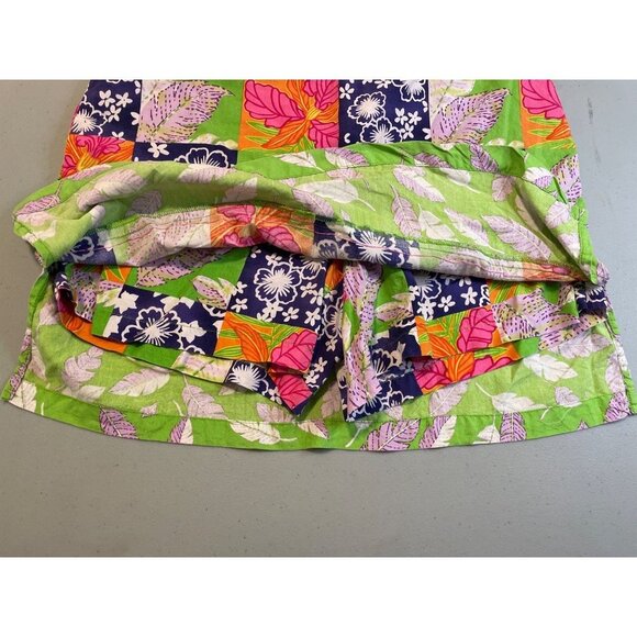 Bamboo Traders Tropical Floral Lightweight Mini Skort Skirt Sz 6 - Picture 4 of 8
